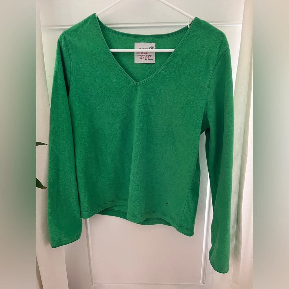 DBC V-Neck Green Shirt Size M